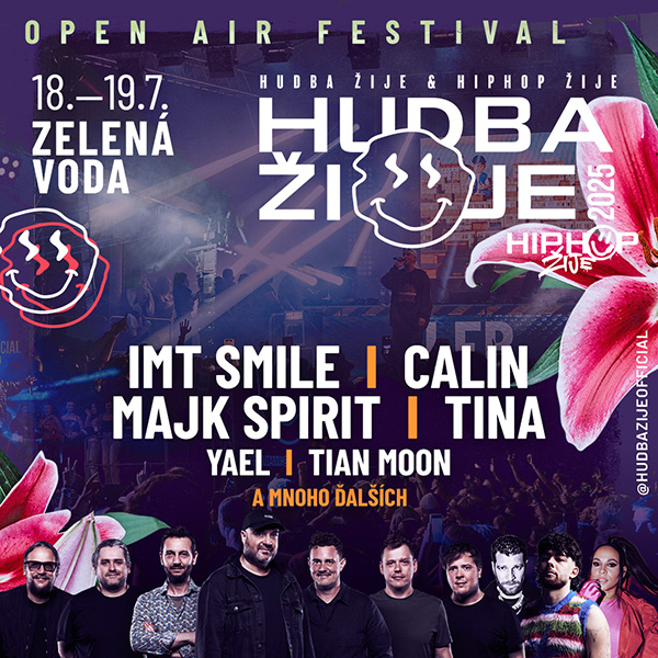HUDBA ŽIJE 2025, ZELENÁ VODA
